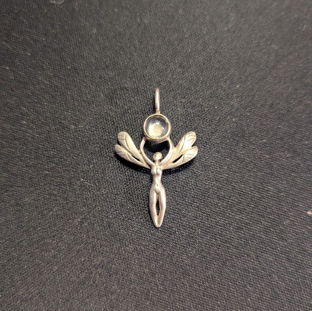 Silver Fairy Pendant